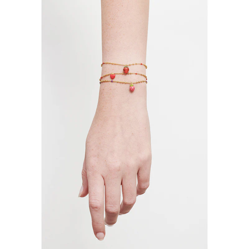 40 Souvenirs Strawberry Charms Bracelet - Image 3