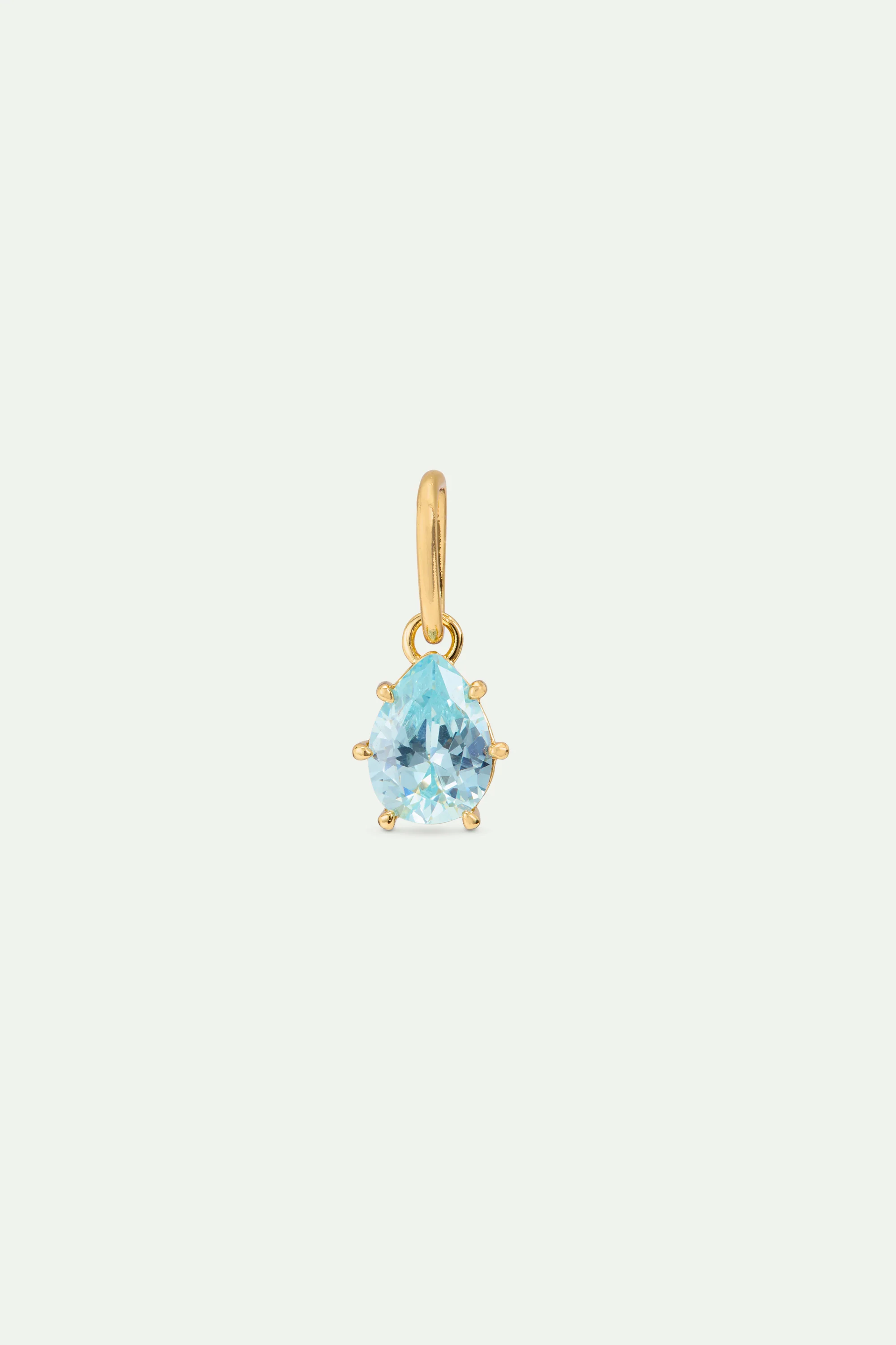 Azure Blue stone pendant - Lucidity and Tenacity