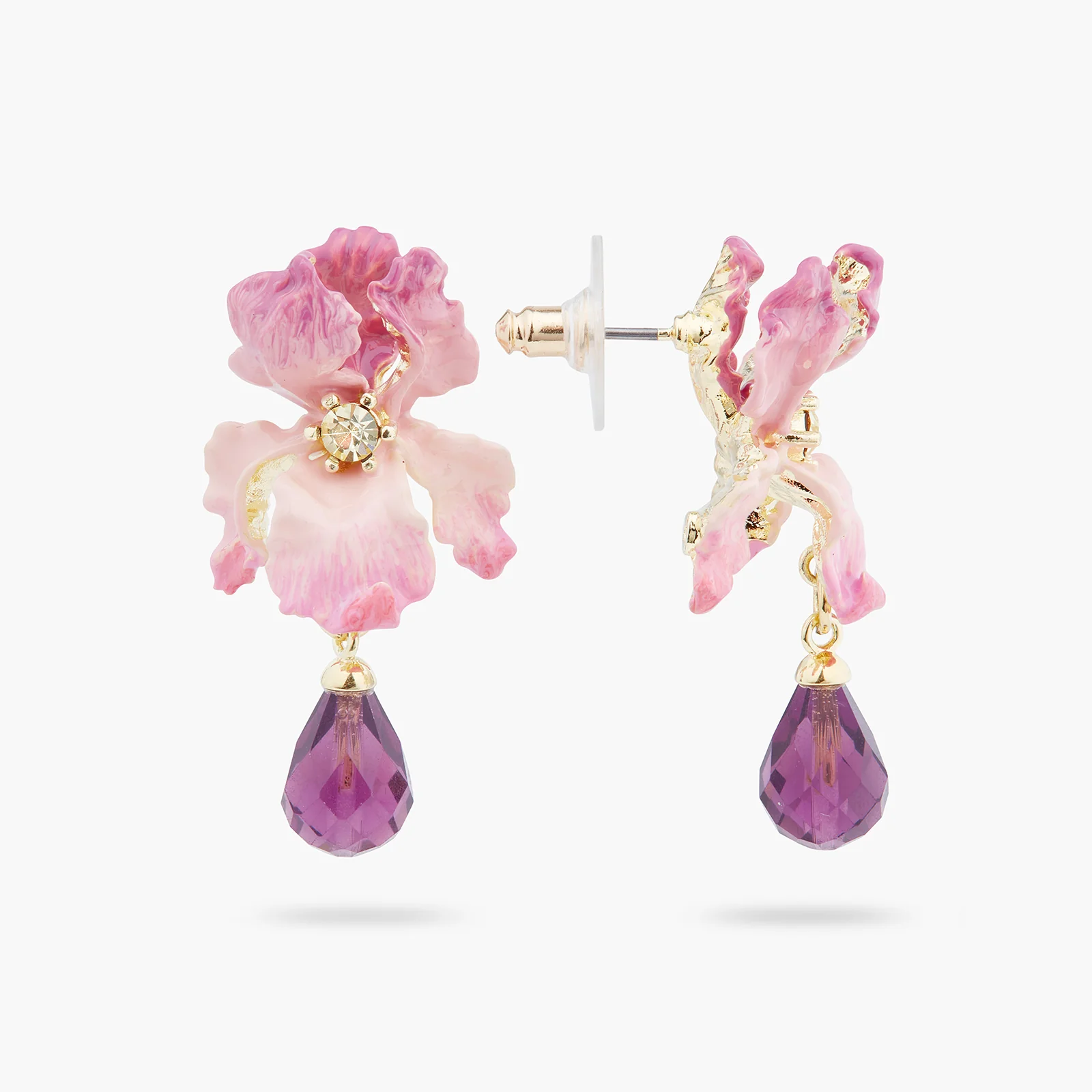 ✨USA EXCLUSIVE✨ Bearded Iris Post Earrings - Image 2