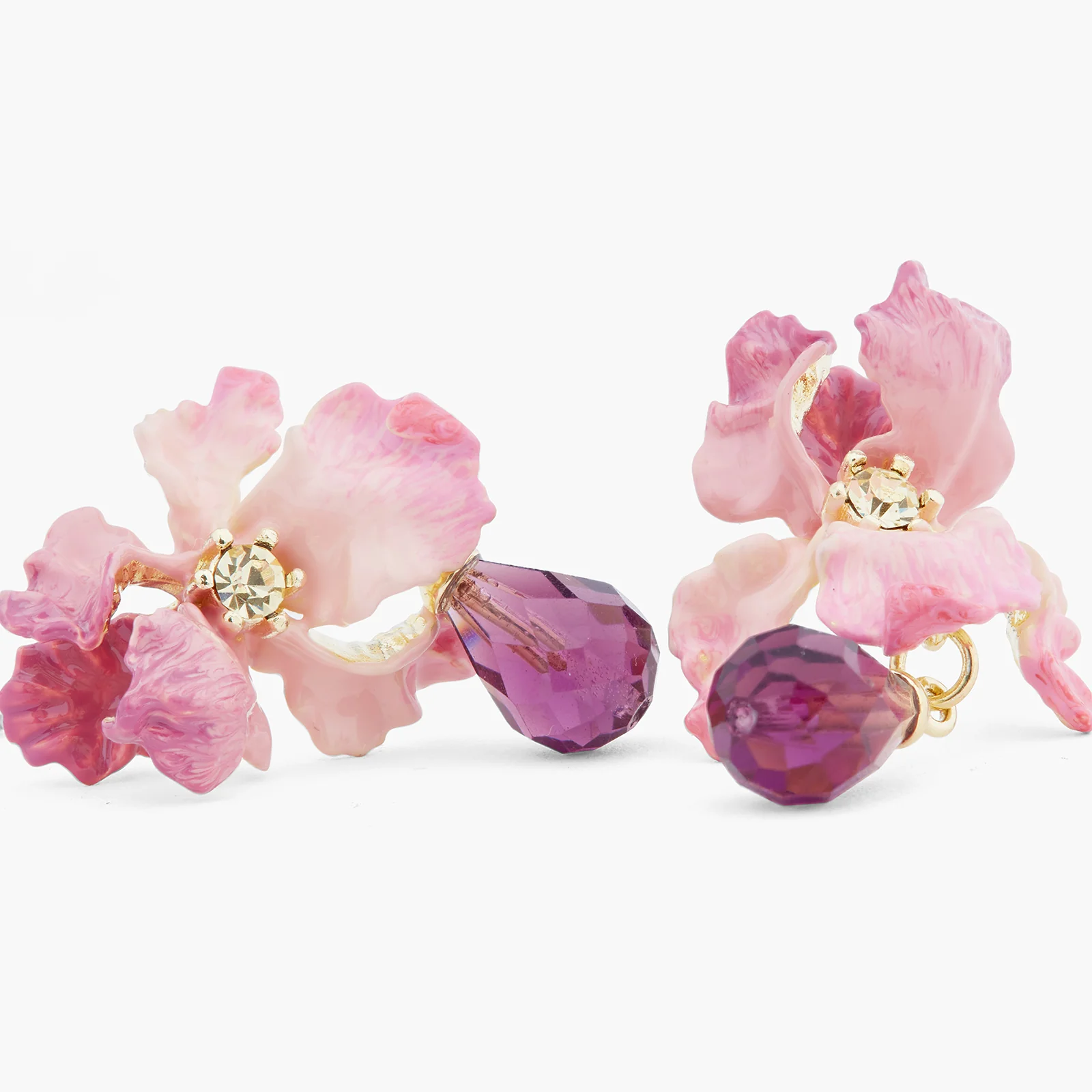 ✨USA EXCLUSIVE✨ Bearded Iris Post Earrings - Image 3