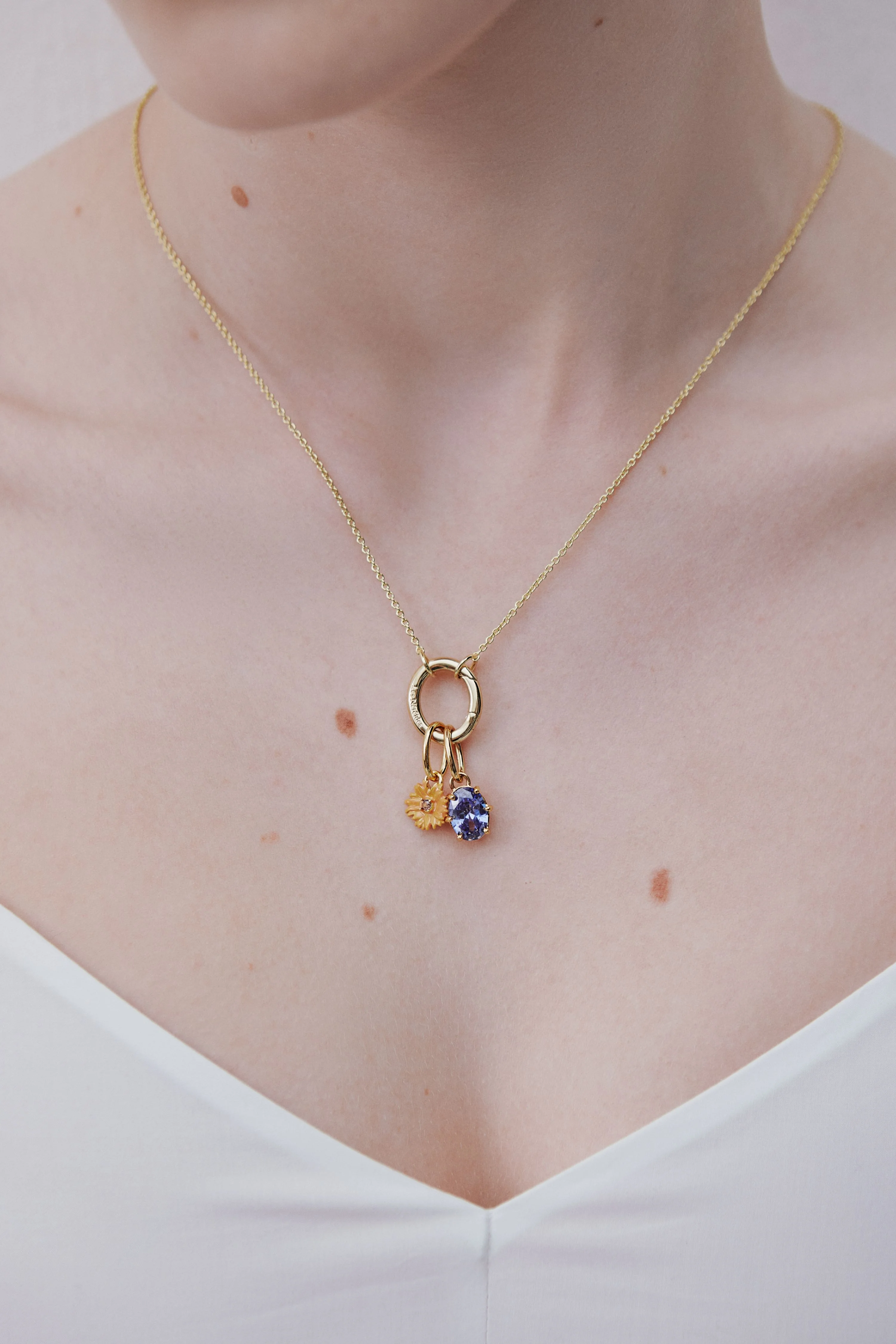 Blue Riviera stone pendant - Voluptuousness and Strength - Image 2