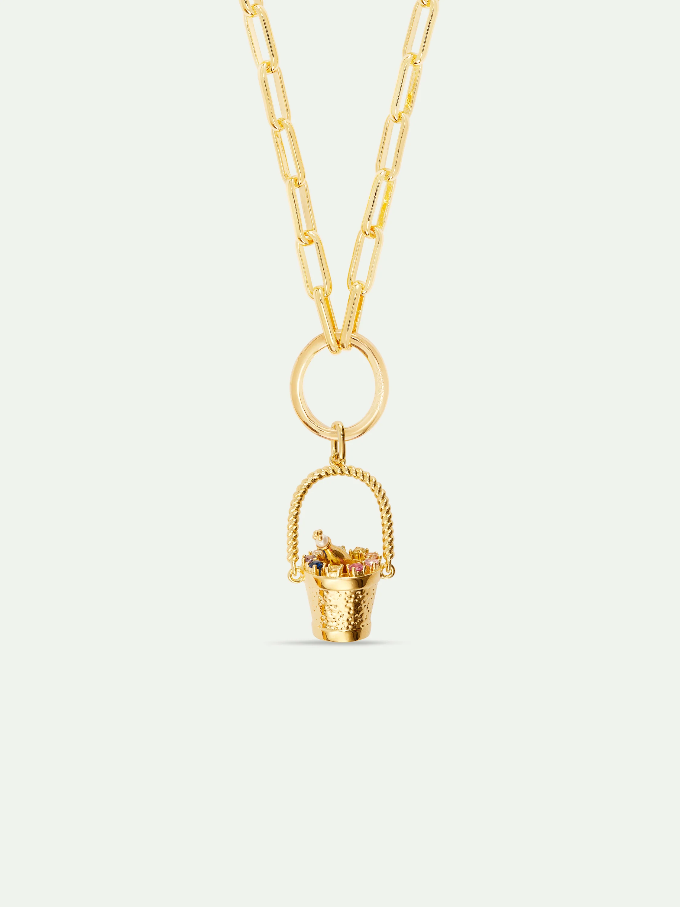 Champagne Bucket Pendant - Image 2
