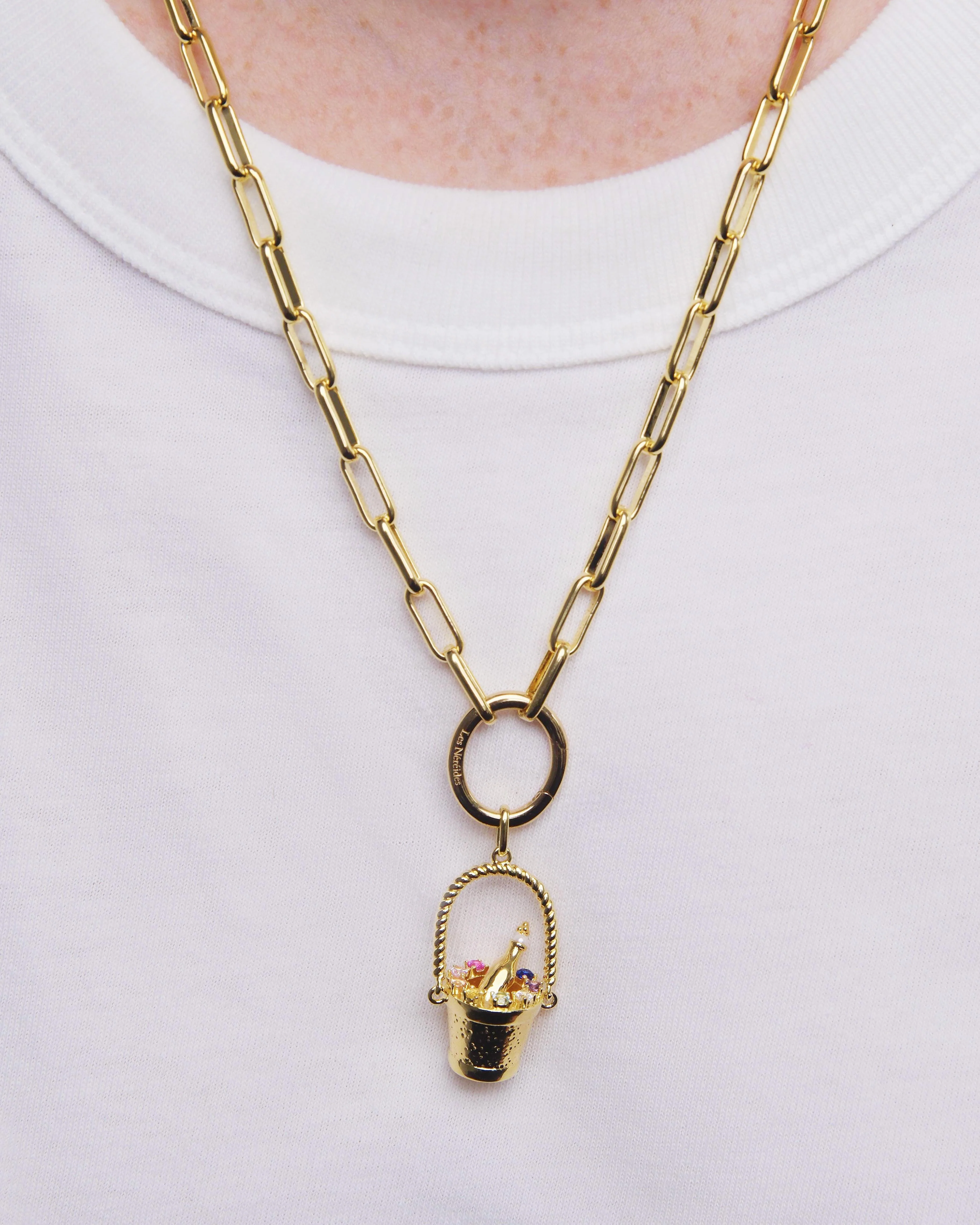 Champagne Bucket Pendant - Image 3