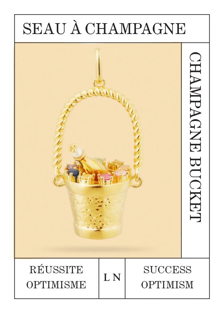 Champagne Bucket Pendant - Image 4