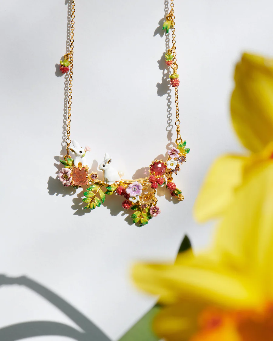 Enchanted Encounter Bunny Collar Necklace - Image 4