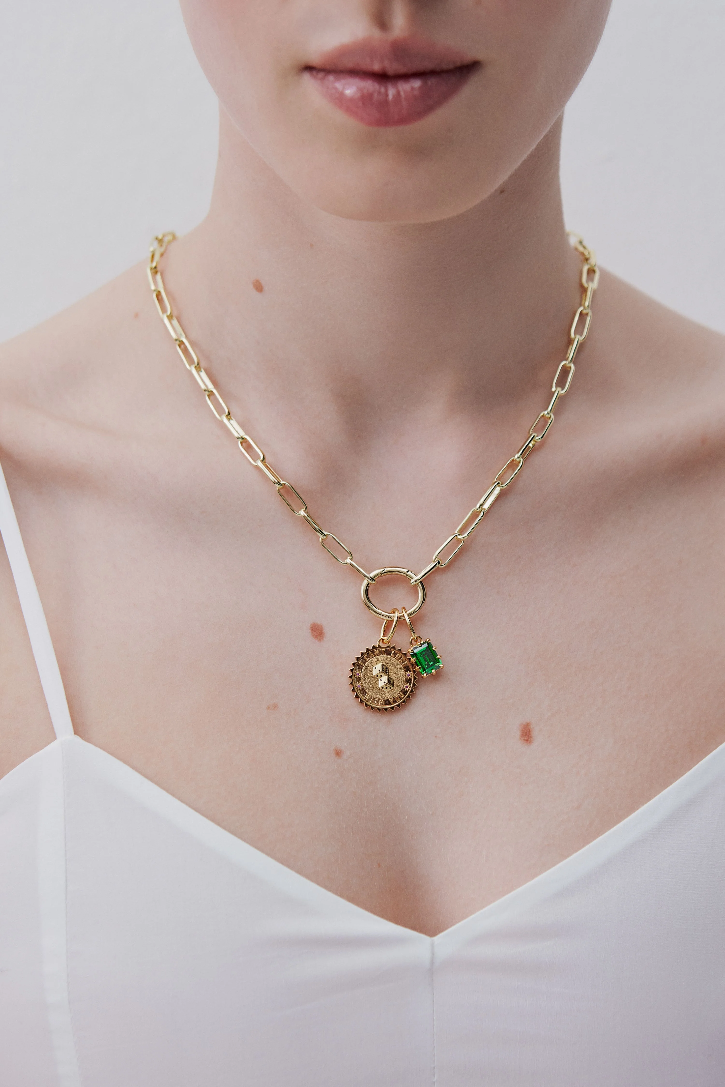 Fern green Stone Pendant - Fertility and Exploration - Image 2