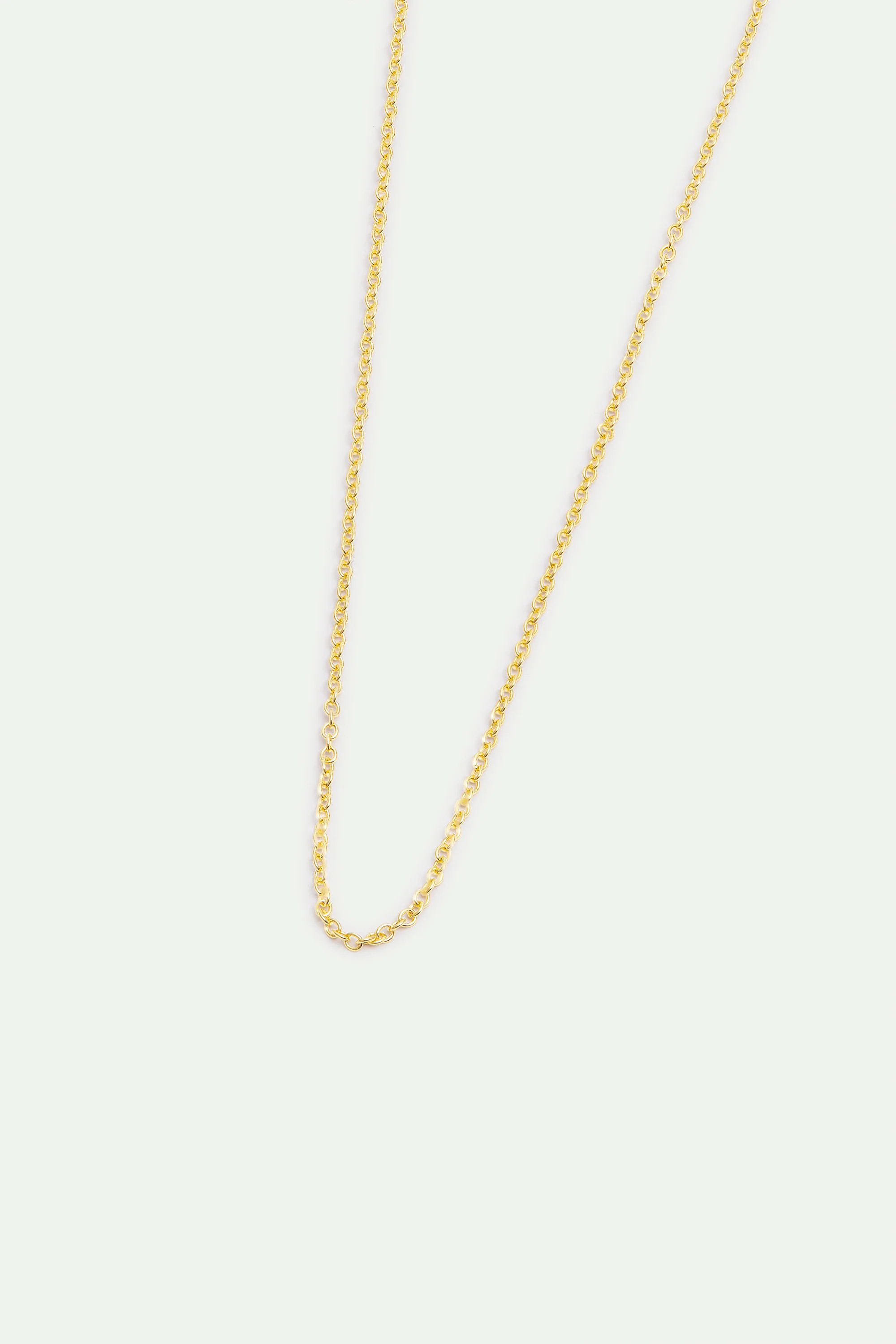 Fine Cable Chain Necklace - Image 2