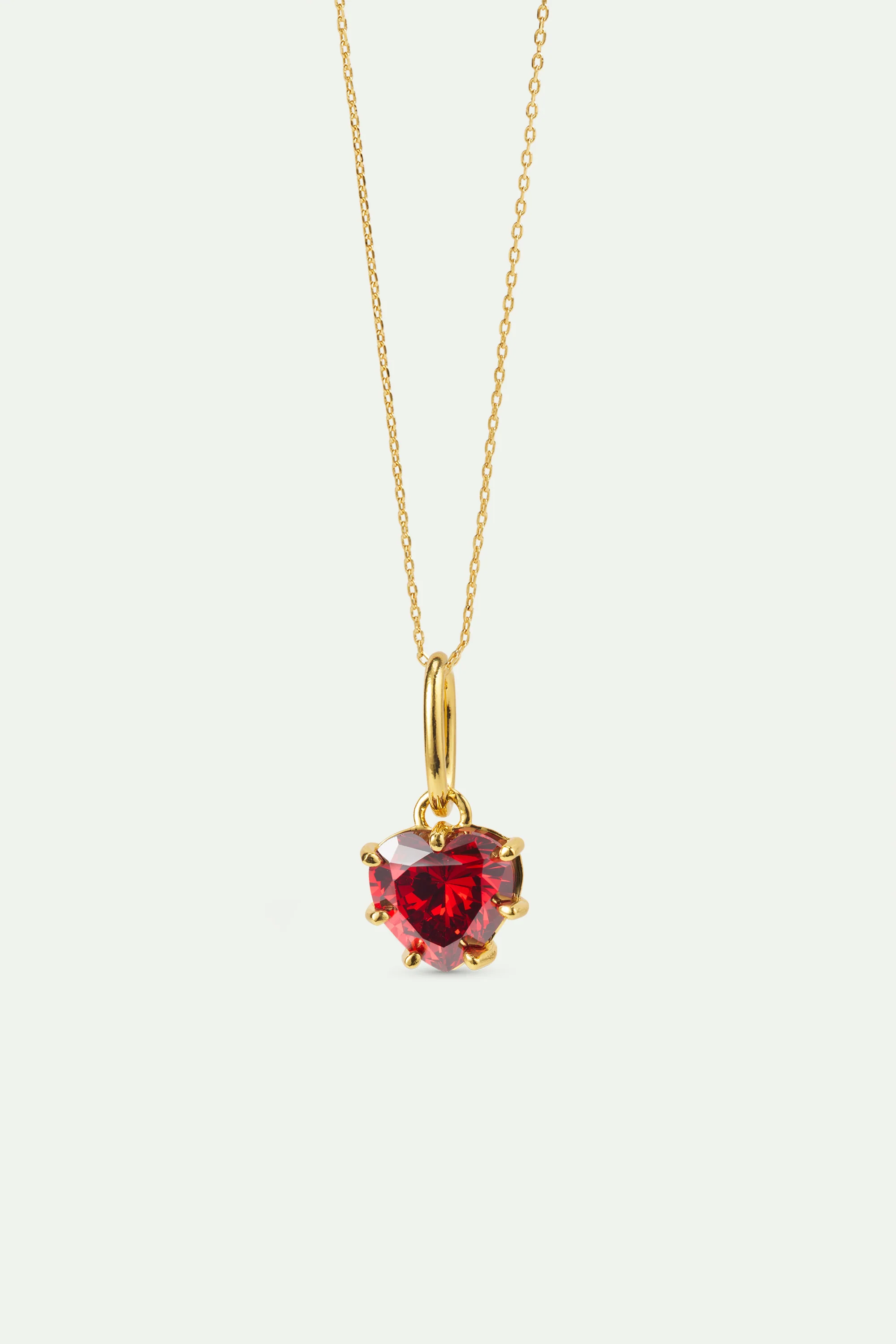 Garnet Red Pendant - Youthfulness and Attraction - Image 2