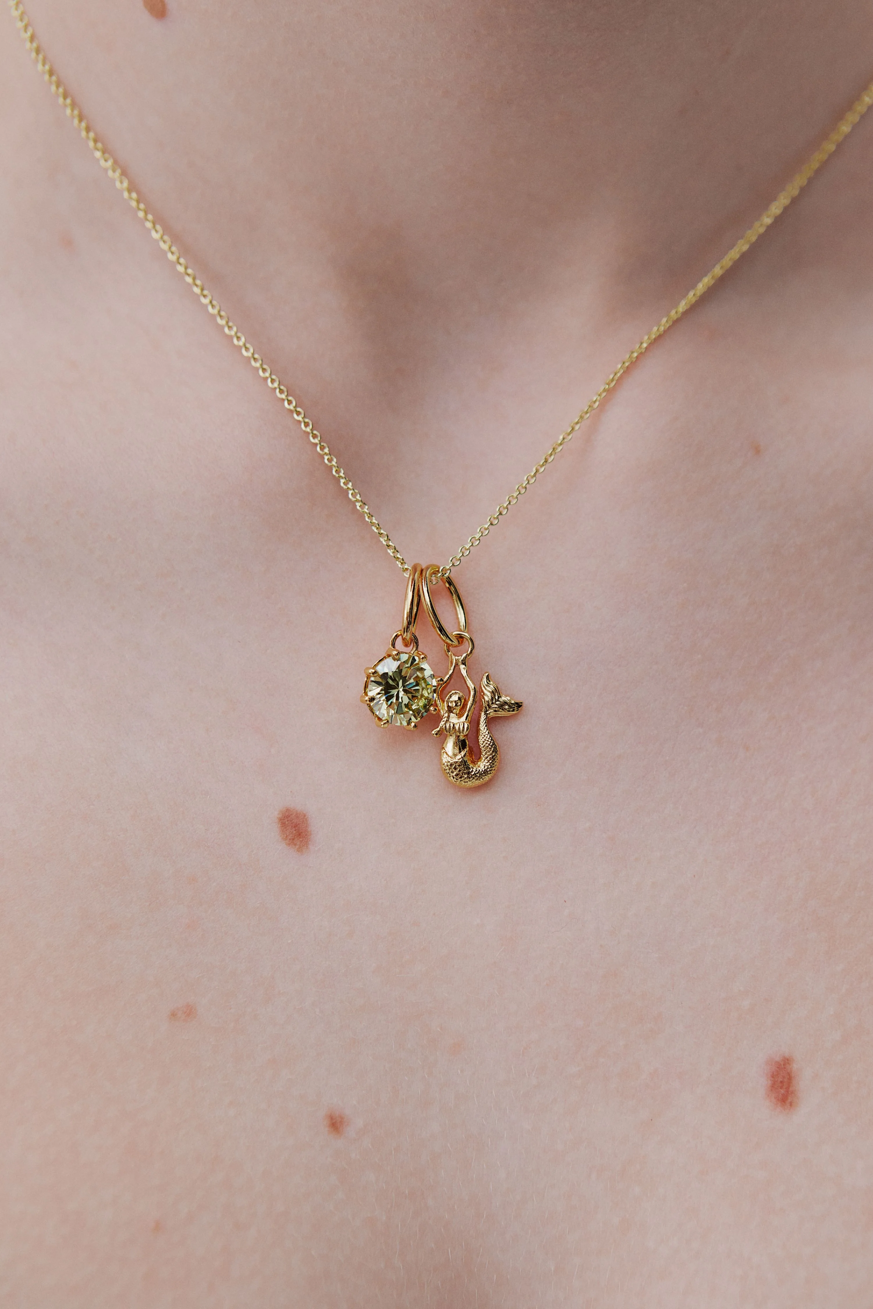 Golden Mermaid Pendant - Bewitching and Adventure - Image 2