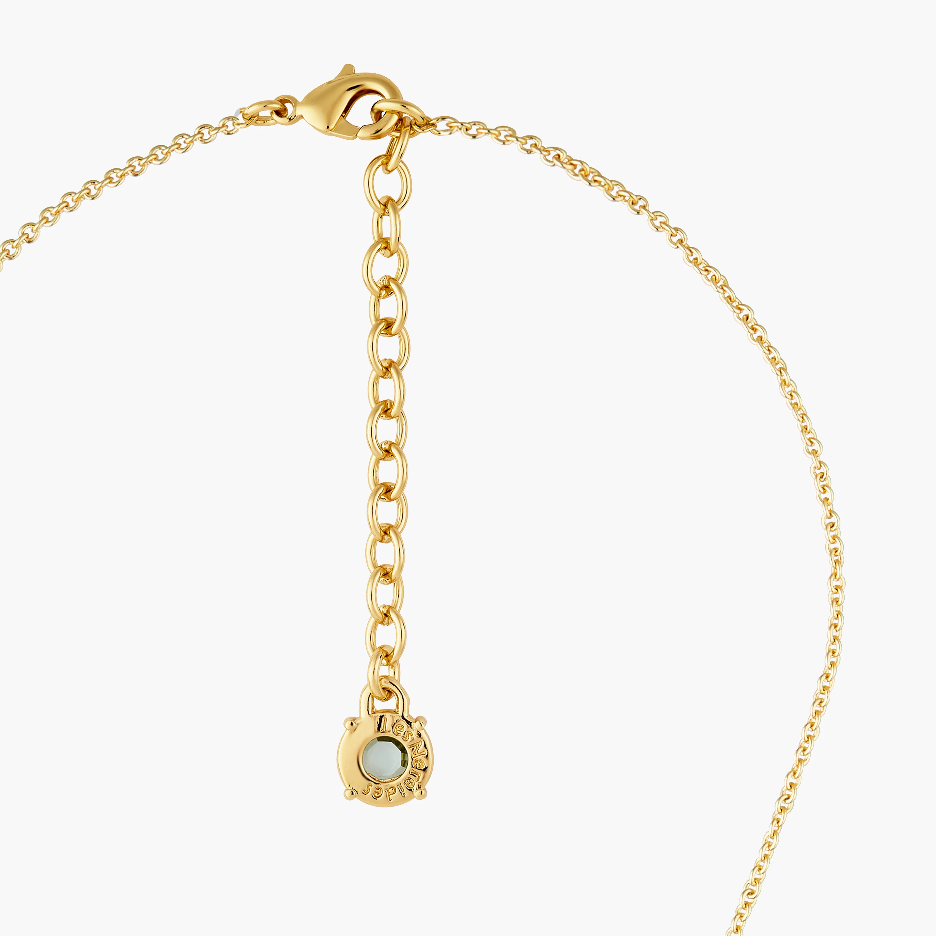 La Diamantine Acqua Azzura Heart Stone Pendant Necklace - Image 4