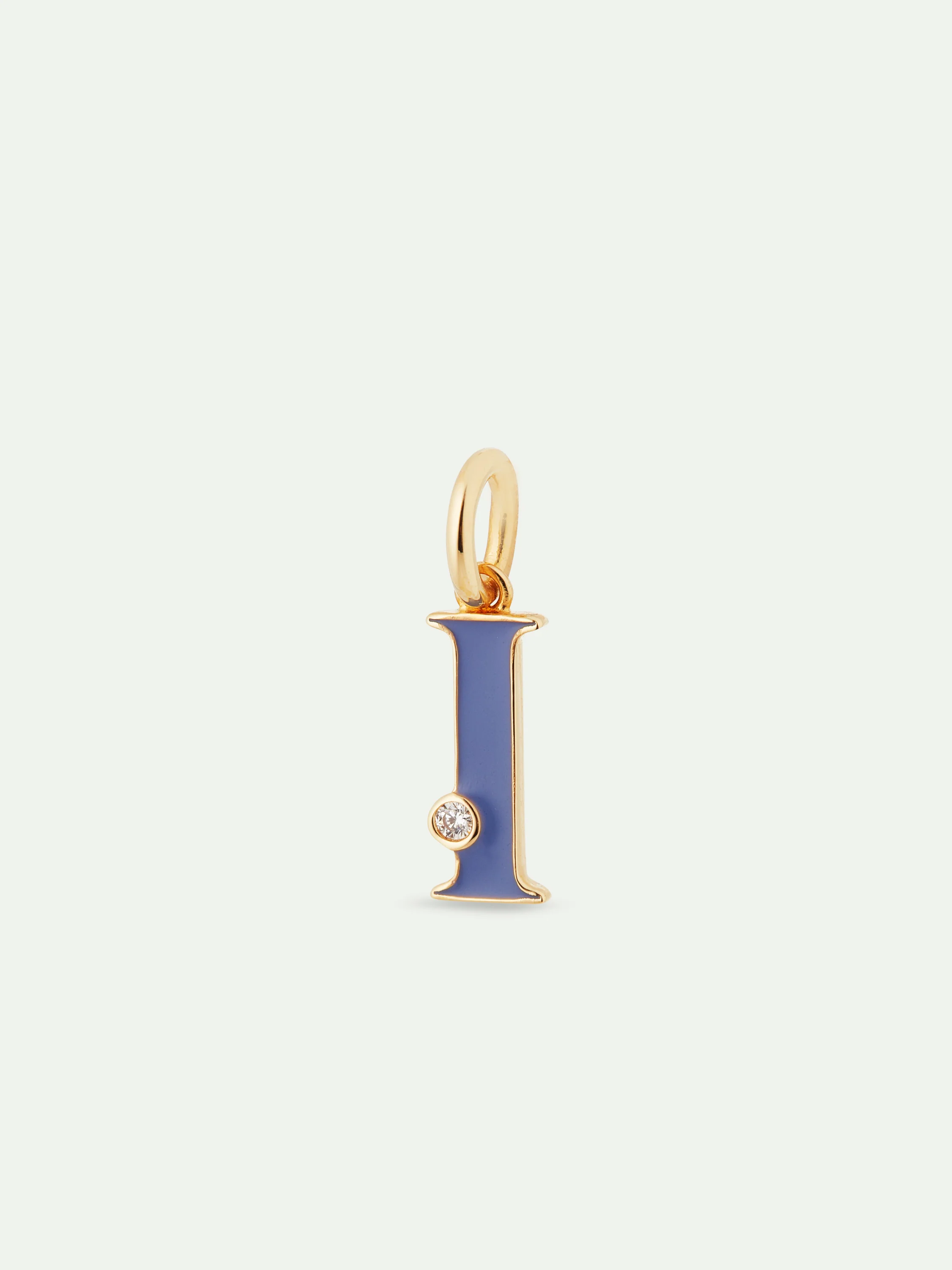 Letter I Pendant Necklace - Image 3