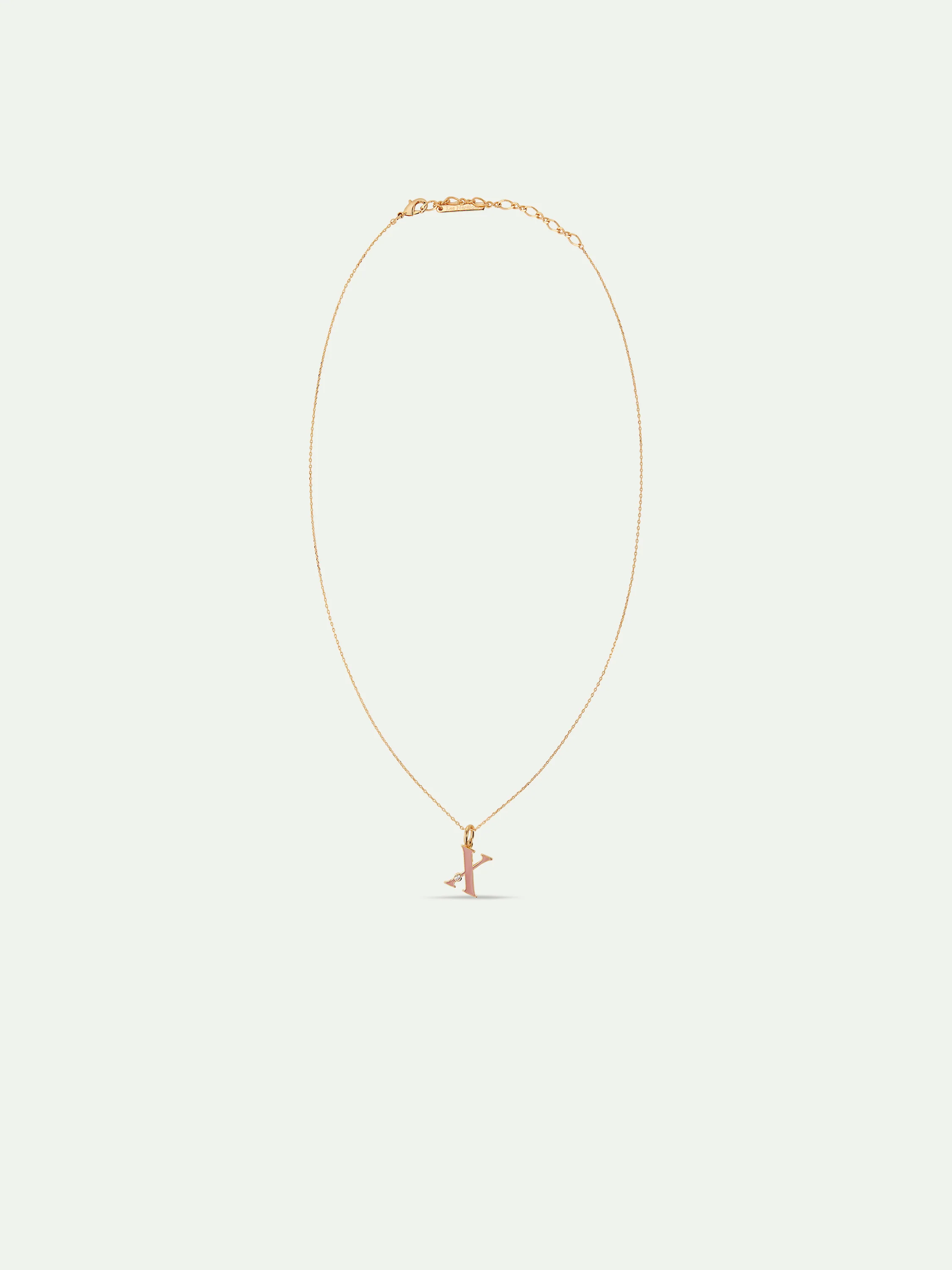Letter X Pendant Necklace - Image 3