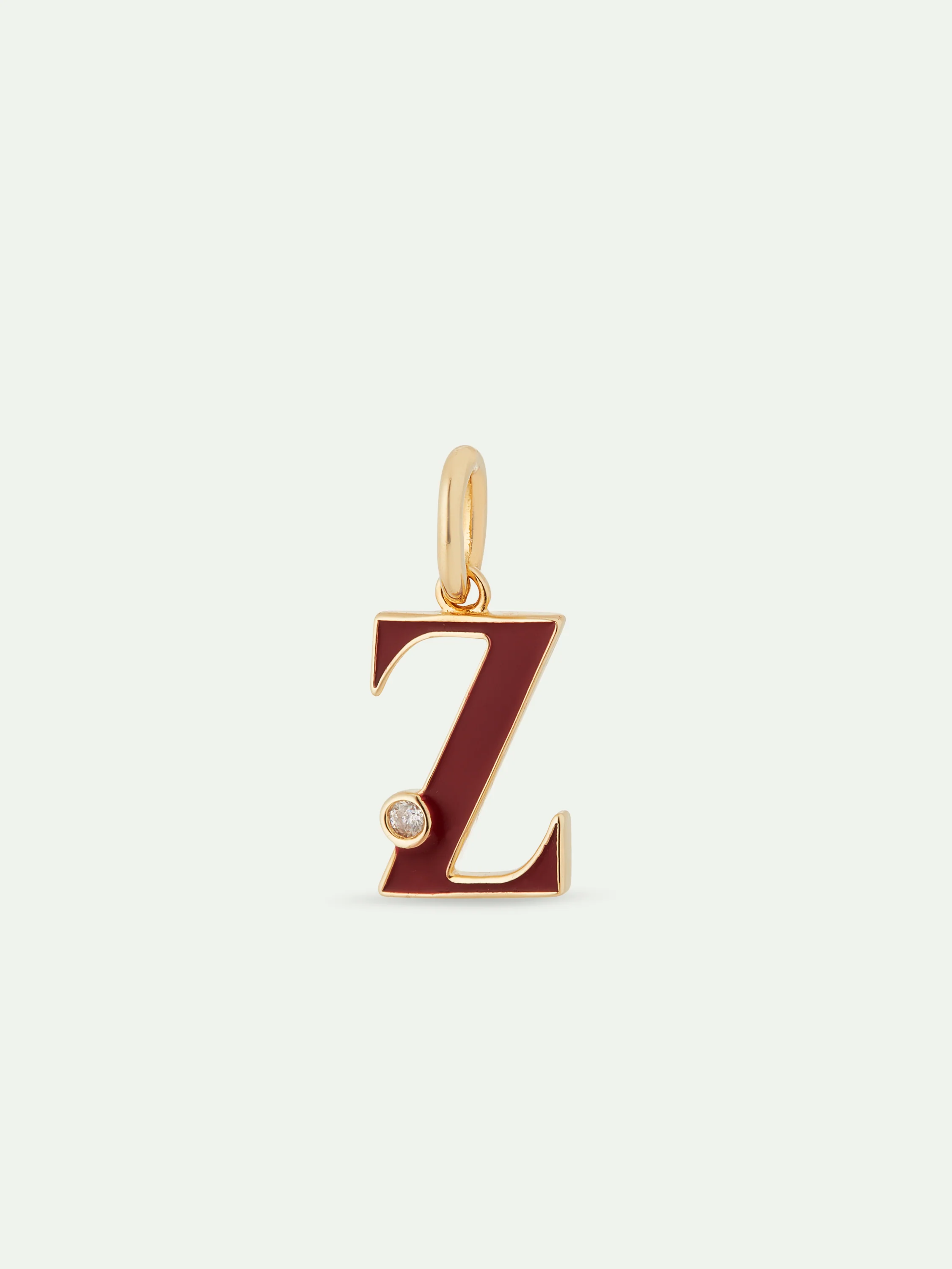 Letter Z Pendant Necklace - Image 2