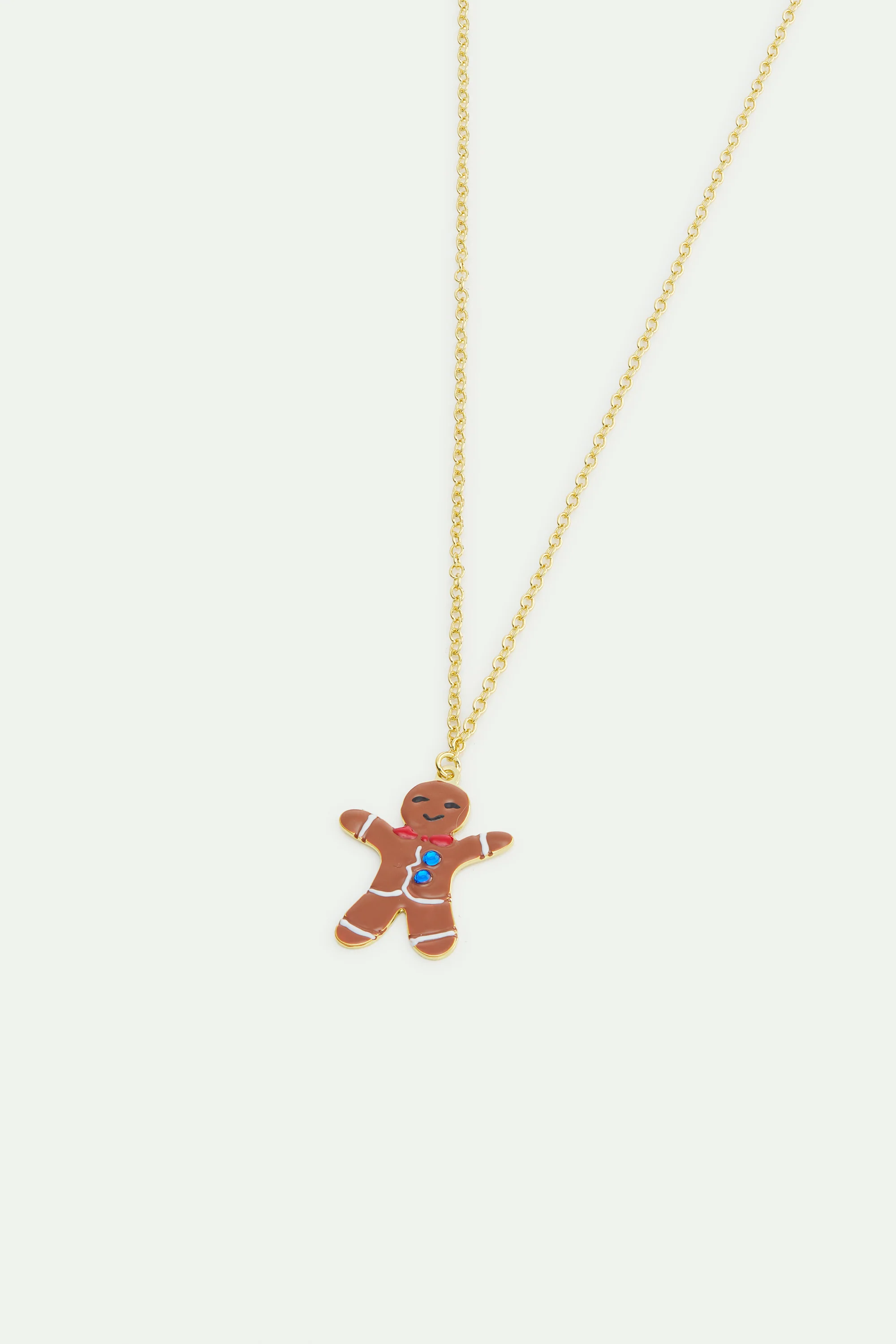 N2 Gingerbread Man Pendant Necklace - Image 2