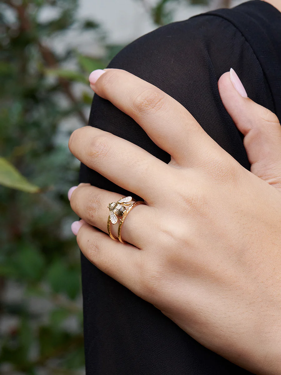 Nectar of the Sun Bumblebee Adjustable Ring - Image 3