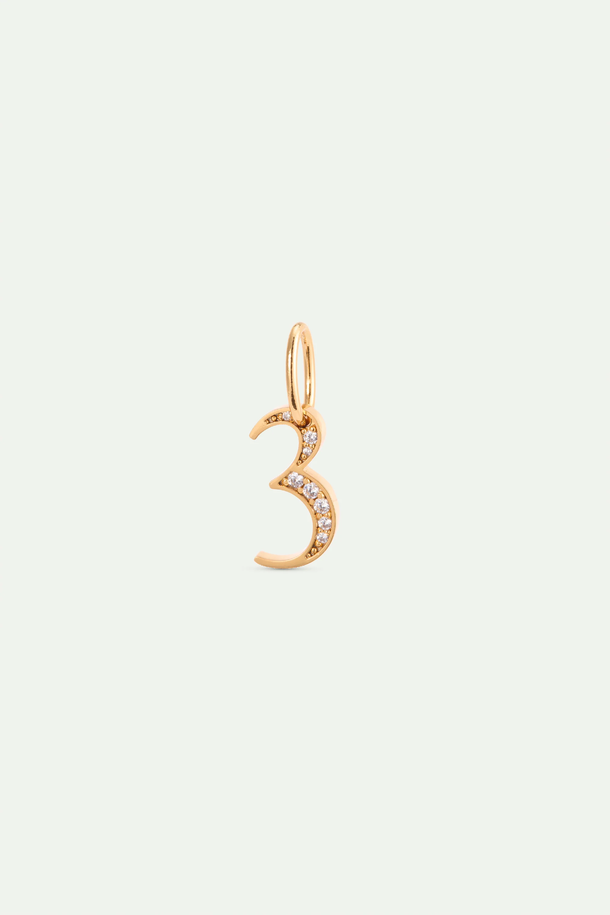 Number 3 Pendant "Creativity and Generosity"