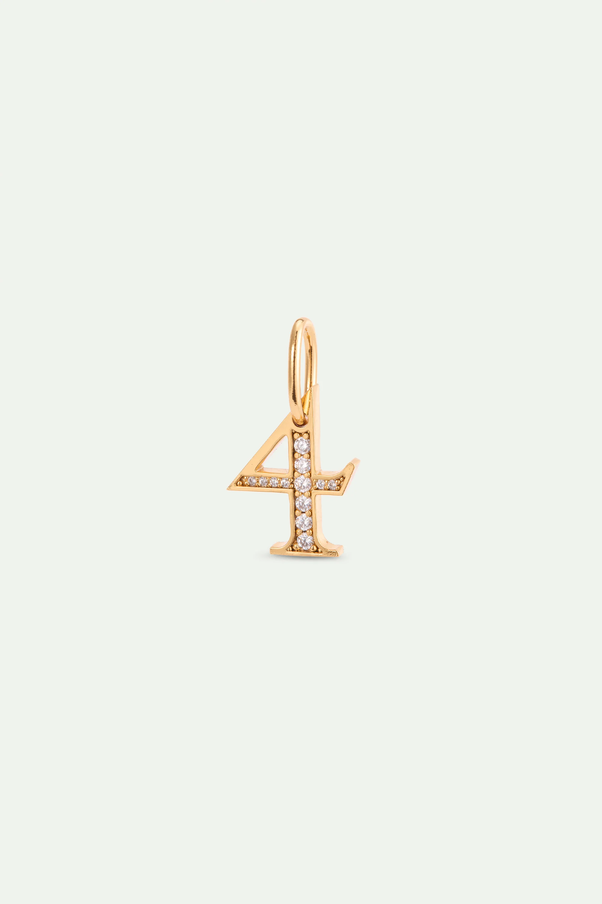 Number 4 Pendant "Discipline and Caution"