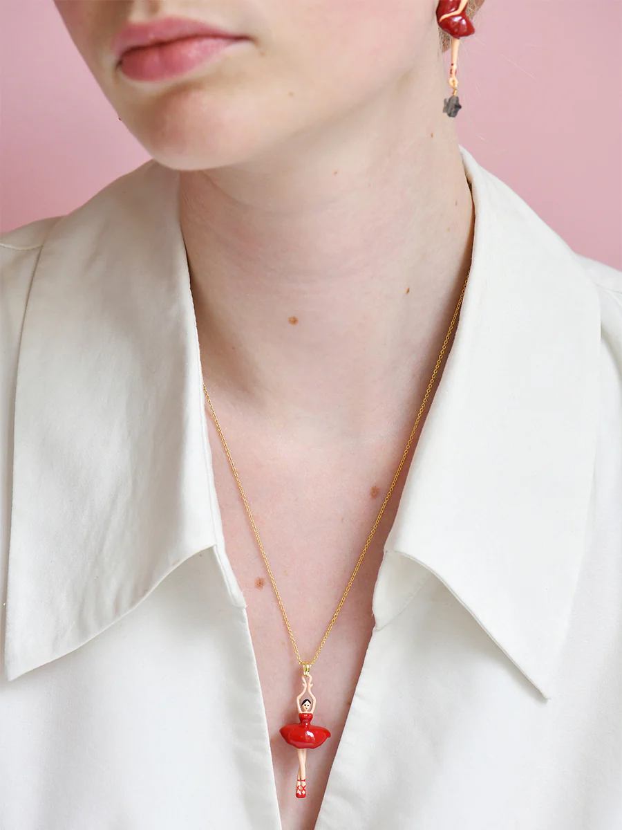 PAS DE DEUX BALLERINA PENDANT NECKLACE - Image 3