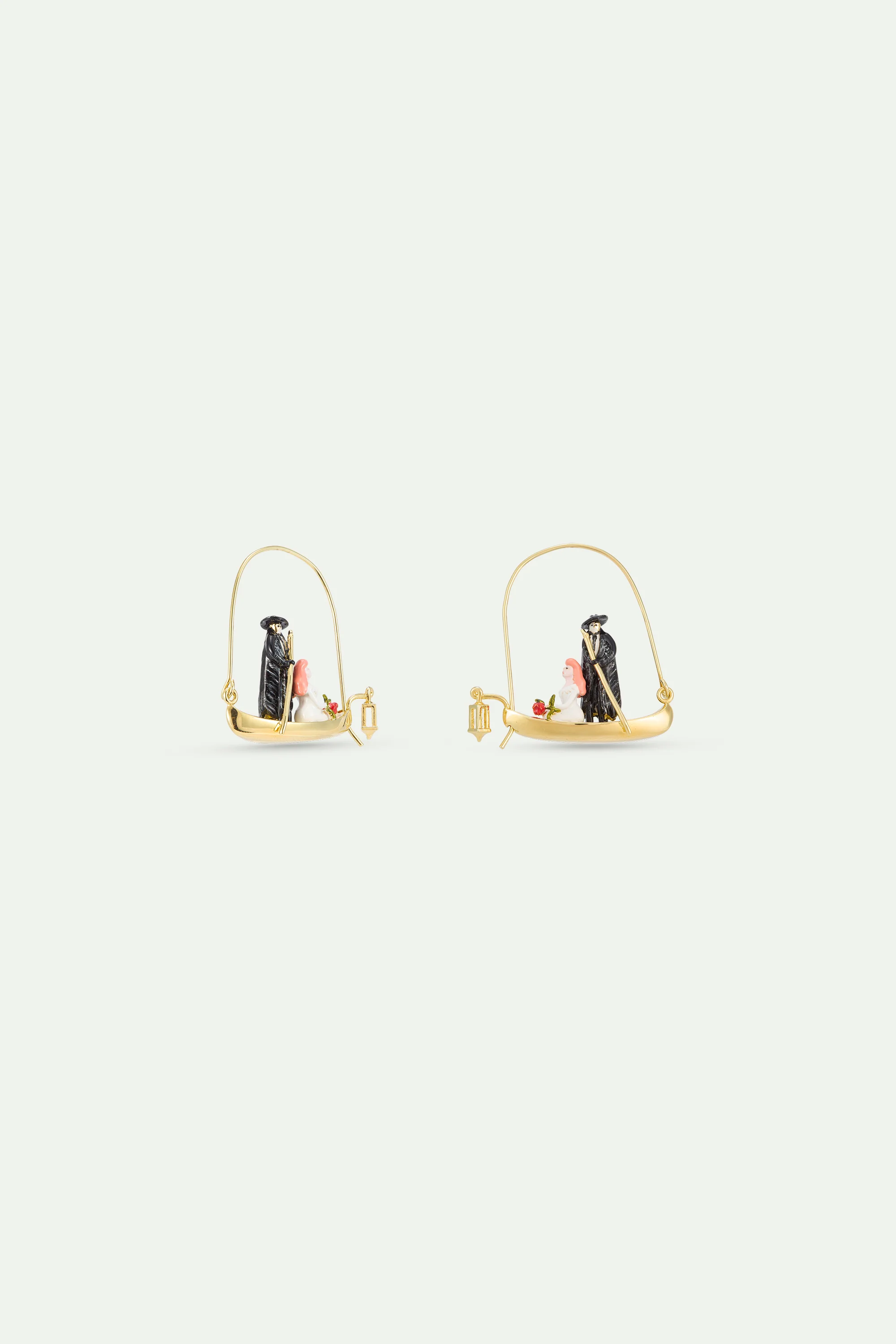 Phantom of the Opera Gondola Hoop Earrings