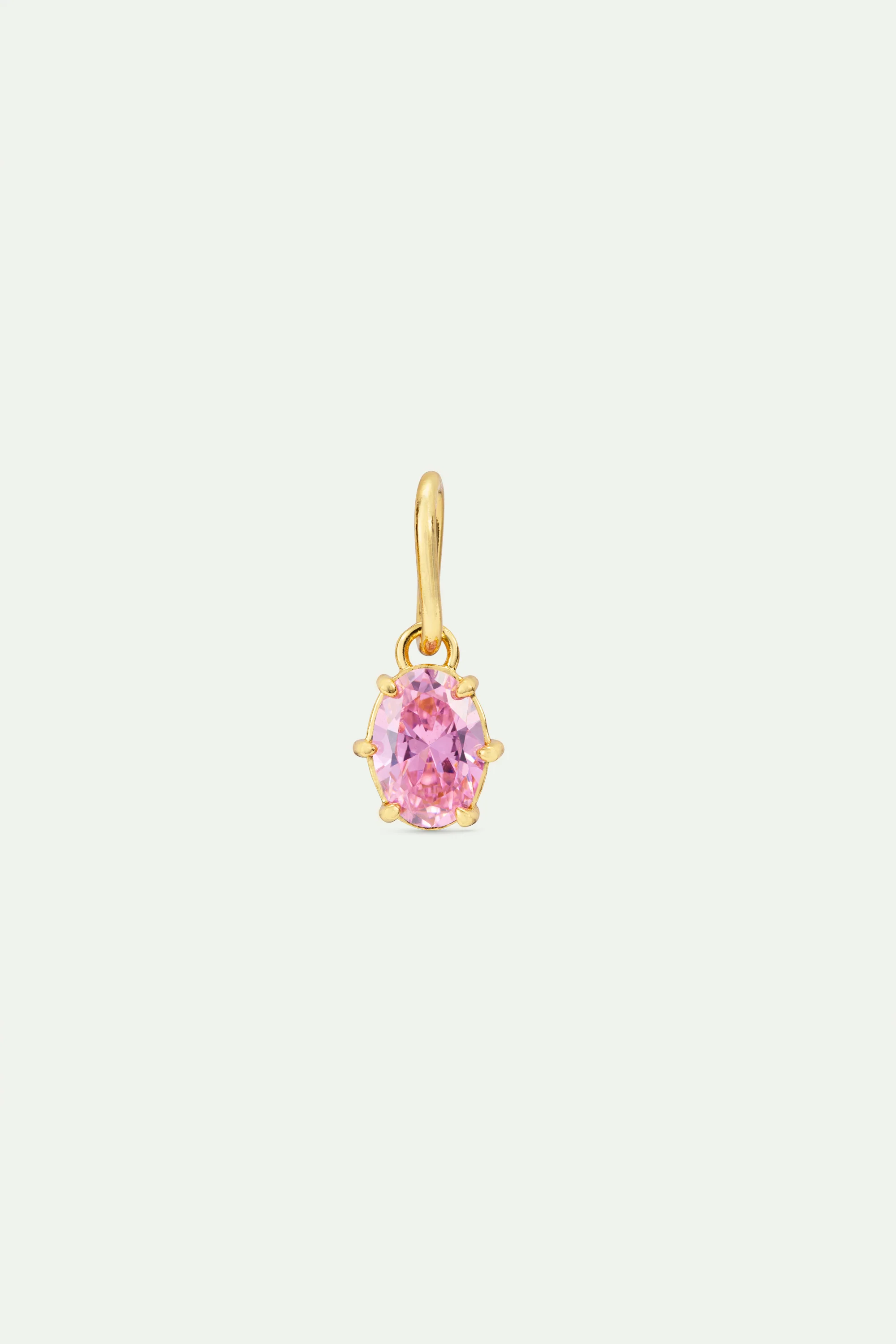 Powder Pink Stone Pendant - Goodwill and Emotion