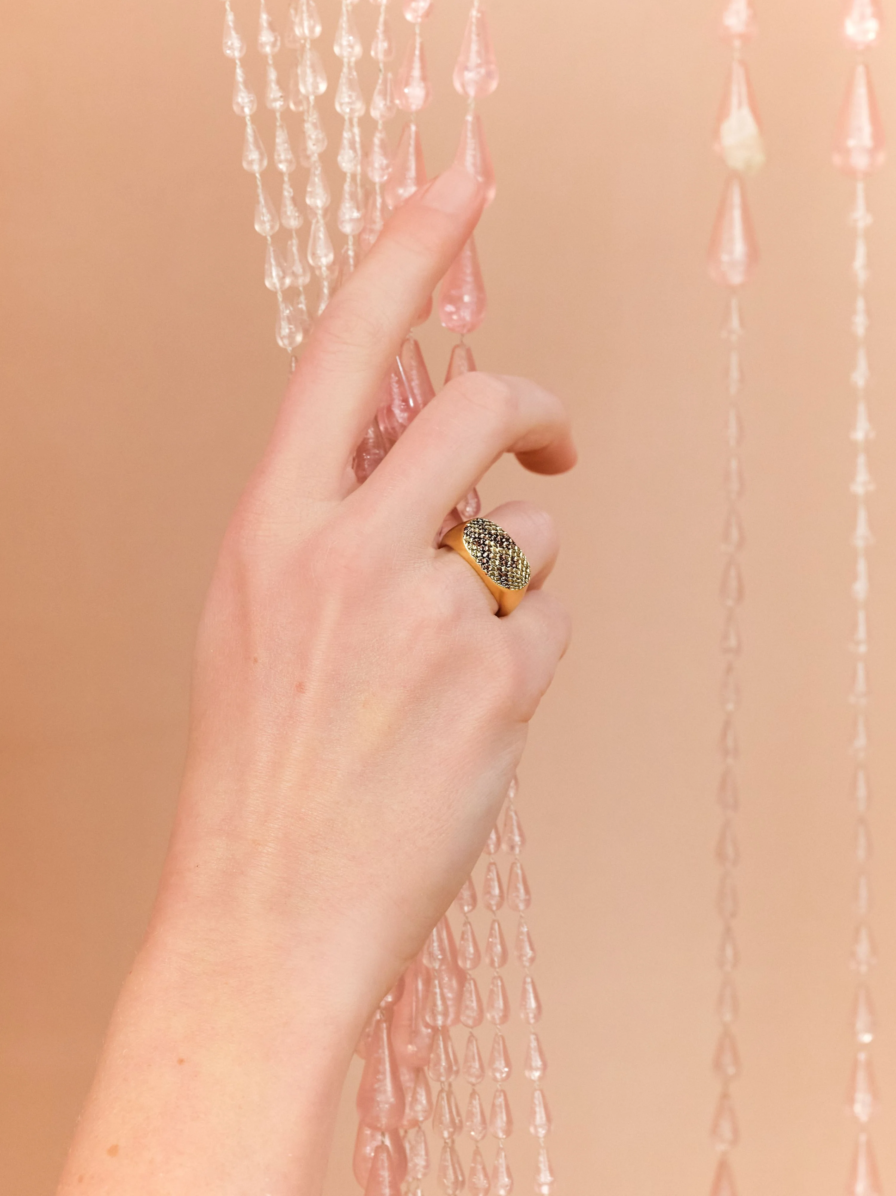 Snakeskin Signet Ring - Image 4