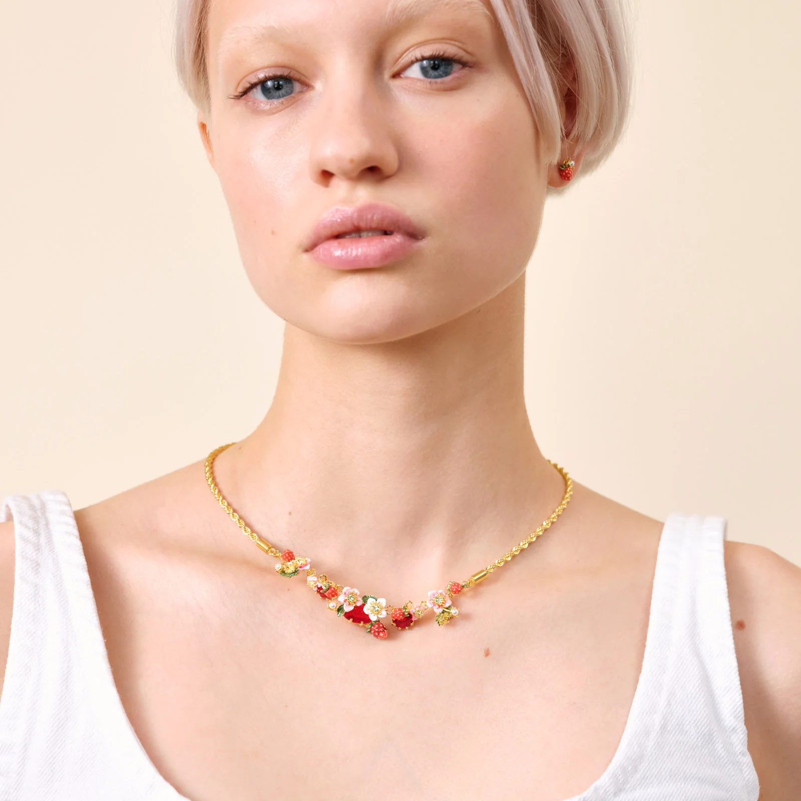Spring Burst Statement Necklace - Image 4