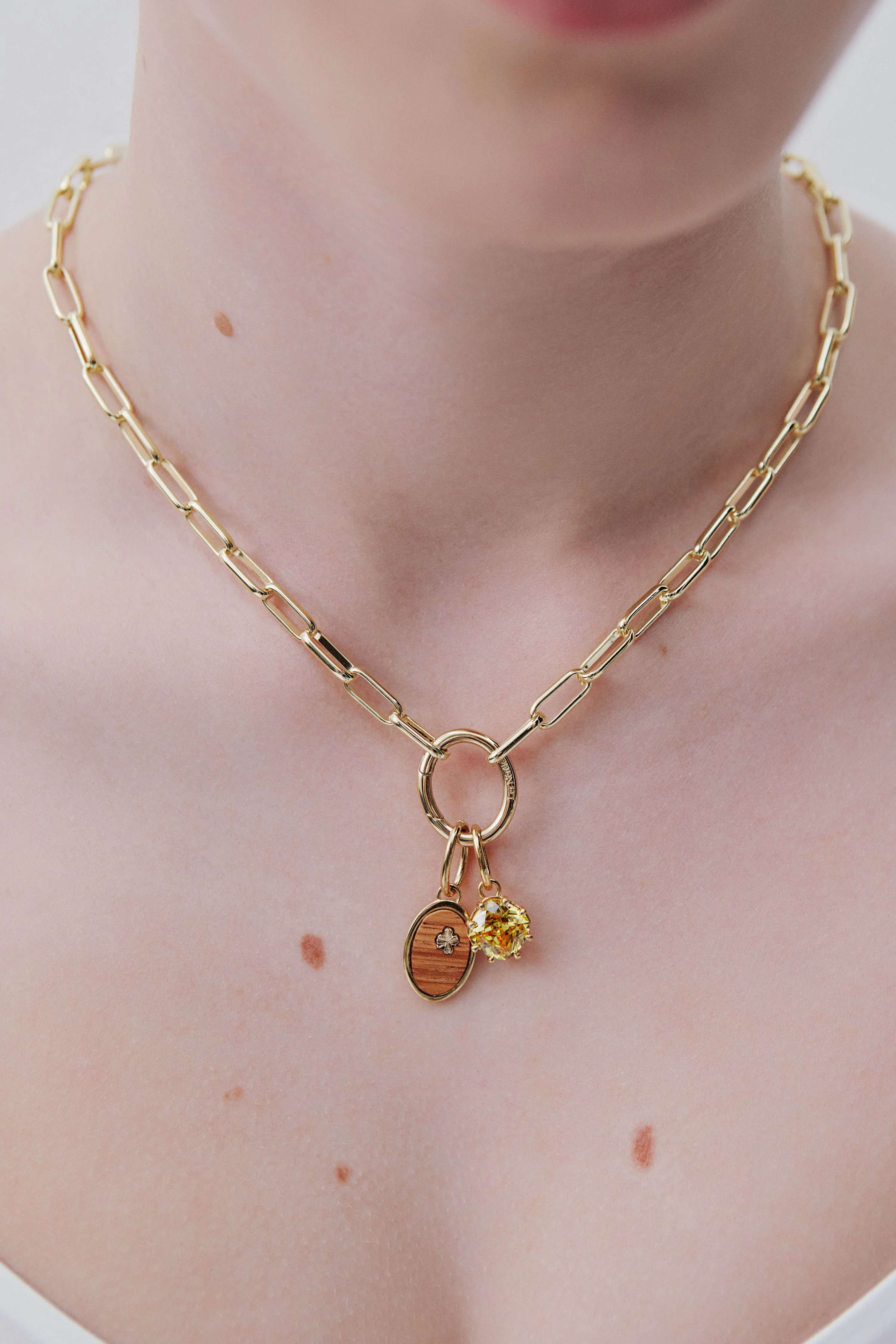 Topaz Yellow Pendant - Gentleness and Energy - Image 2